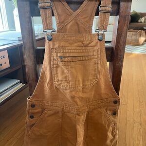 Patagonia Organic Cotton Tan Overalls